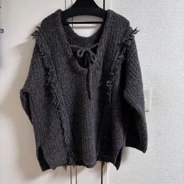 로리즈팜 2way 프린지 멜란지 프리 사이즈