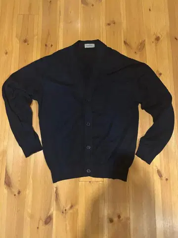 JOHN SMEDLEY 네이비 가디건 S