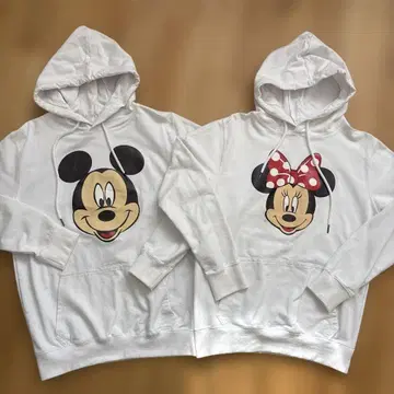 디즈니 미키 미니 후드티 커플