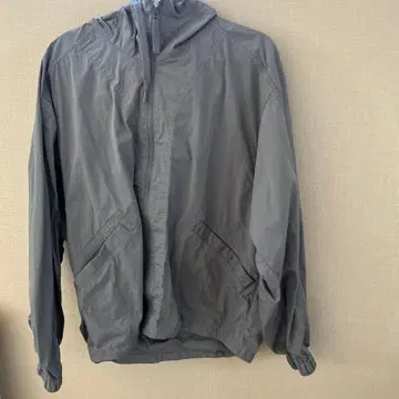 유니클로 유 후데트 블루종