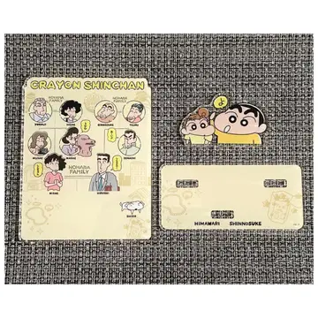 짱구는 못말려(크레용 신짱) 가계도 아크릴 스탠드 레어
