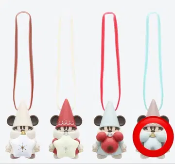 릴린린 캡슐 토이 브라운 베이지 빨간색 파랑 디즈니 크리스마스 2025