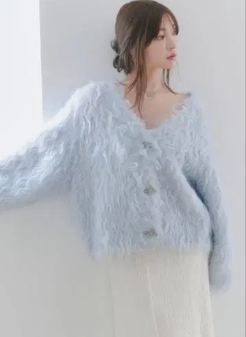 [ 미사용 새상품 ] [ 완판템 ] SNIDEL 디자인 니트 가디건