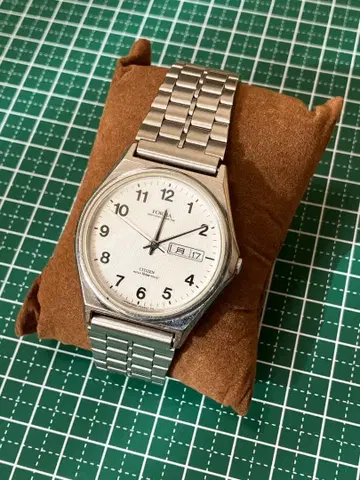 JR 도카이 지급품 CITIZEN FORIA 남성용 손목시계 작동품