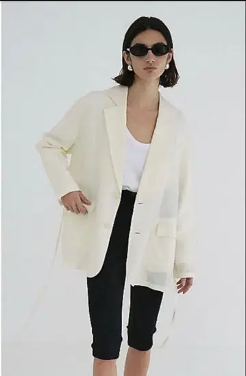 클라네 2WAY SHEER JACKET