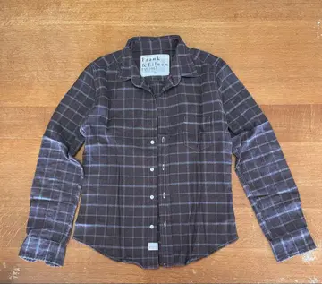 프랭크 & 아일린 체크 무늬 셔츠 X-Small