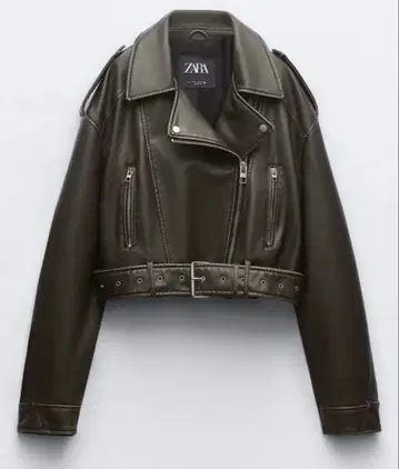 ZARA 라이더 자켓 크롭 XS