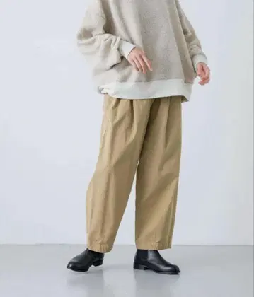 택 포함 새상품 카구레 코튼 크롭 팬츠 어반 리서치 도어스