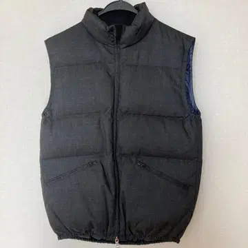 UNITED ARROWS 700 필파워 다운 베스트 차콜 그레이