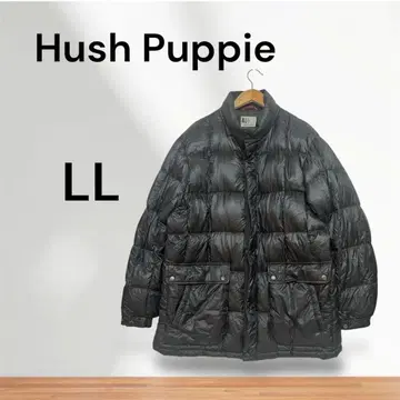 Hush Puppies 블랙 다운 자켓 LL 다운 95% 큰 사이즈