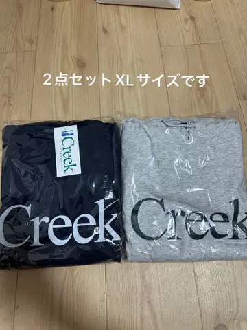Creek 후드티 2세트 XL 사이즈