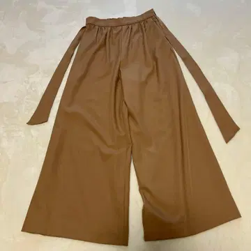 브라운 와이드 팬츠 M 사이즈