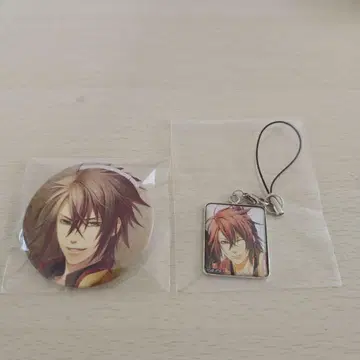 박앵귀 오키타 소지 캔뱃지 참 키링