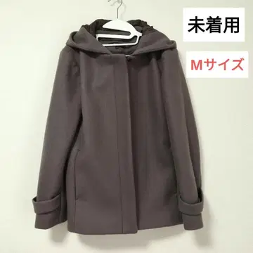 [ 미착용 ] 컴시즘 숏코트 후데트 노카라