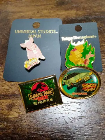 유니버셜 스튜디오 재팬 핀 배지 세트