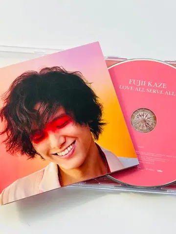 후지이 카제 LOVE ALL SERVE ALL 2장 세트