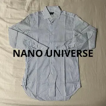 나노 유니버스 오리지널 스트라이프 드레스 셔츠 사이즈 37