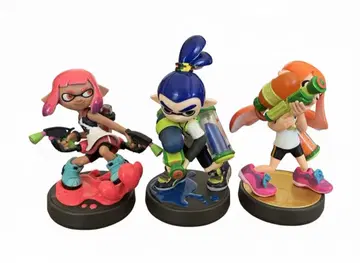 amiibo 스프라툰 피규어 3체 세트