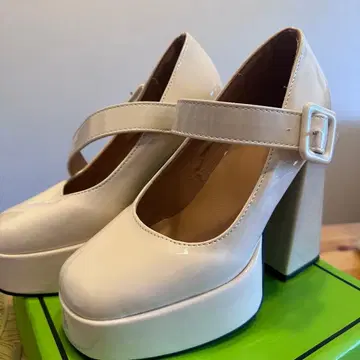 브라이덜 슈즈 34 21.5~22 12cm 힐