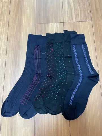 EMPORIO ARMANI 남성용 삭스 6족 세트