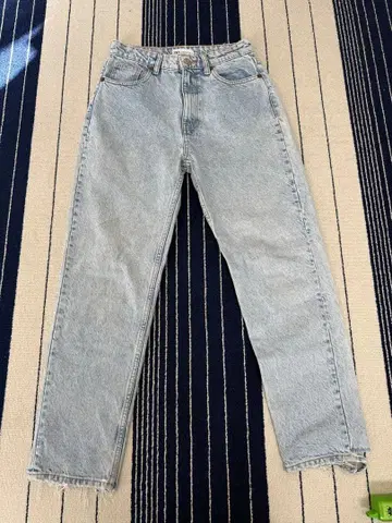 ZARA 라이트 블루 스트레이트 데님 38