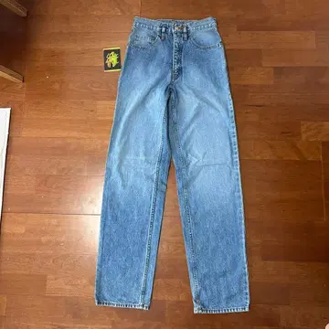 Stabilizer GNZ 스트레이트 데님 S 와이드 하이웨스트