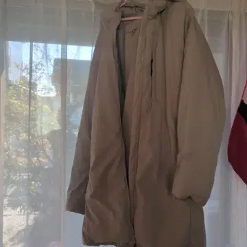 ecoCloud 베이지 다운 자켓 L