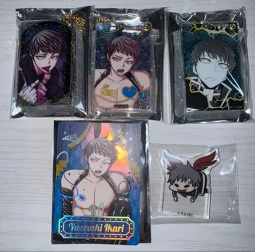 도겐안키 야오로시 이카리 슬라이드 아크릴 키링 SD 캐릭터 블록