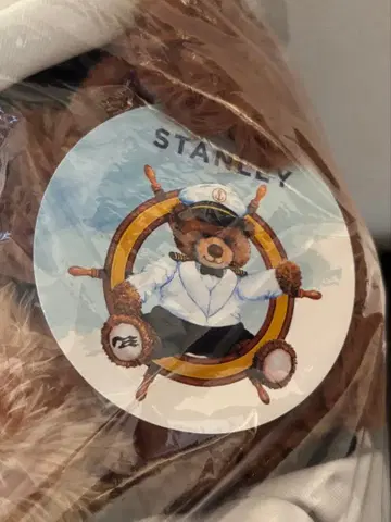 STANLEY 뱃머리 장식 곰 봉제 인형 테디베어