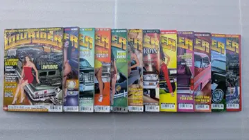 2001 US Lowrider Magazine 12권 세트