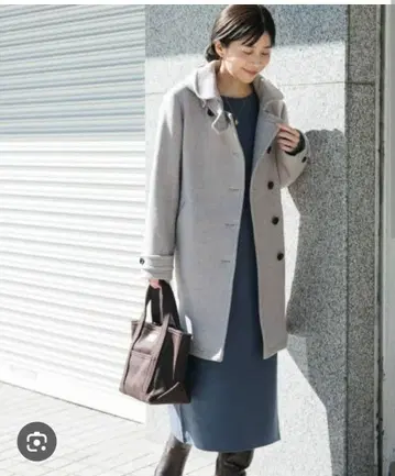 URBAN RESEARCH DOORS 숄카라 2WAY 롱 코트