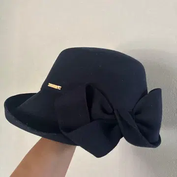 CA4LA 다크 네이비 울 햇