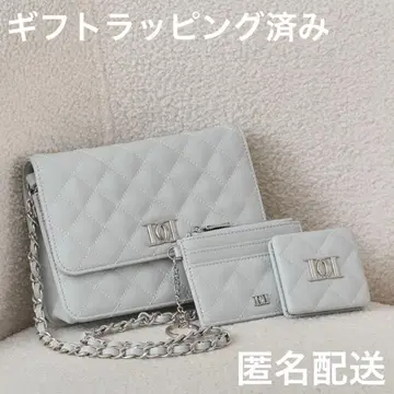 darich DD 로고 퀼팅 트래블 세트 SAX 색스 스카이블루