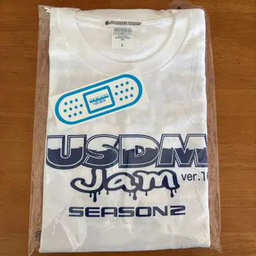 새상품 2025 USDMJam SEASON2 티셔츠 L 스티커 포함