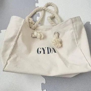 GYDA 아이보리 토트백 쇼핑백