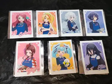 좀비랜드 사가 유메긴가 파라다이스 북오프 브로마이드 카드 7종 세트