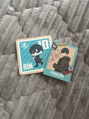 블루 록 카페 블루 록 코스터 폴라로이드 카드 특전 이토시 린