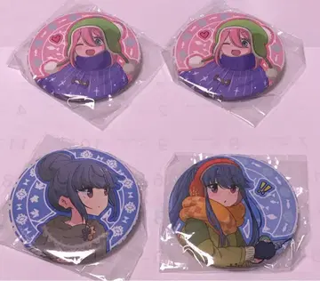 유루캠 드림 캔뱃지 시마 린, 가카미가하라 나데시코 세트