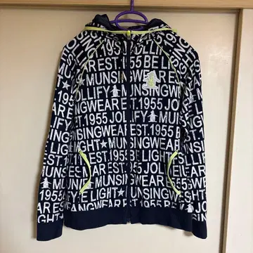 맨싱웨어 골프 여성용 L 후드티 상의