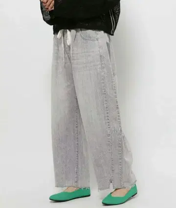 니코앤드 EASYCOCOONDENIM2 그레이 L 데님 청바지