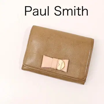 H3764B 폴스미스 부드러운 가죽 이단 접이식 지갑