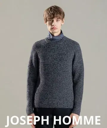 JOSEPH HOMME 조셉옴므 리지 메리노 크루넥