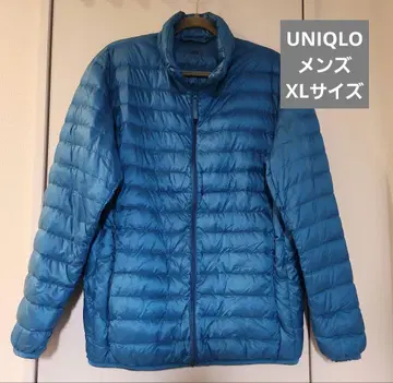 UNIQLO 남성용 울트라 라이트 다운 자켓 XL 사이즈 블루
