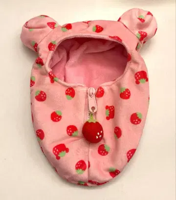 [ WS2 ] 코리락쿠마 사실은 인형옷이에요 인형옷 침낭 딸기 리버서블