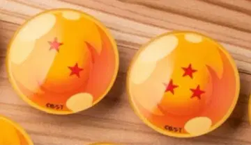 드래곤볼 스토어 한정판 유리 마그넷 전 2종 (두 별, 세 별)