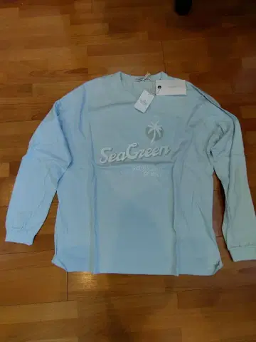 SeaGreen 스카이블루 긴팔 티셔츠 02