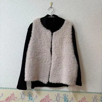 부주르트 퍼 베스트 미사용 새상품 택 포함