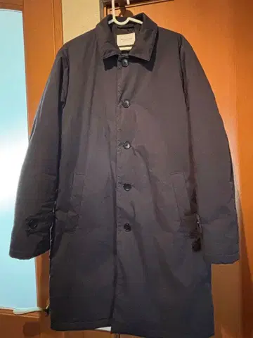 어반 리서치 도어스 네이비 모즈 코트 5 버튼 2 포켓 사이즈 L