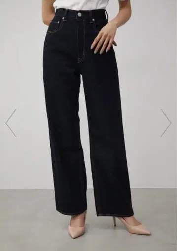 AZUL DENIM 하이웨스트 와이드 데님 아줄바이마우지