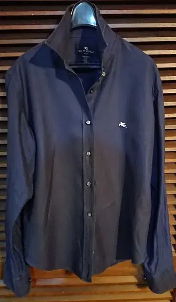 ETRO 네이비 셔츠